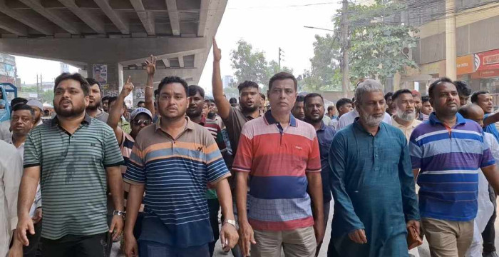 আ.লীগের নৈরাজ্যের প্রতিবাদে টঙ্গীতে বিএনপির সমাবেশ