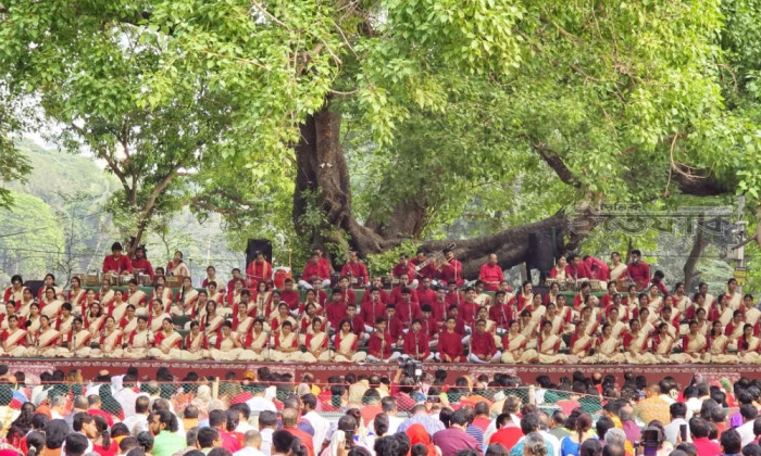 রমনার বটমূলে ছায়ানটের বর্ষবরণ অনুষ্ঠান শুরু