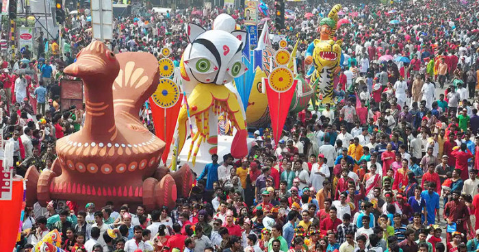 ‘বর্ষবরণ আনন্দ শোভাযাত্রা’ শুরু সকাল ৯টায়