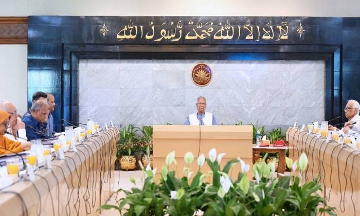 উপদেষ্টা পরিষদের সভায় প্রধান উপদেষ্টা