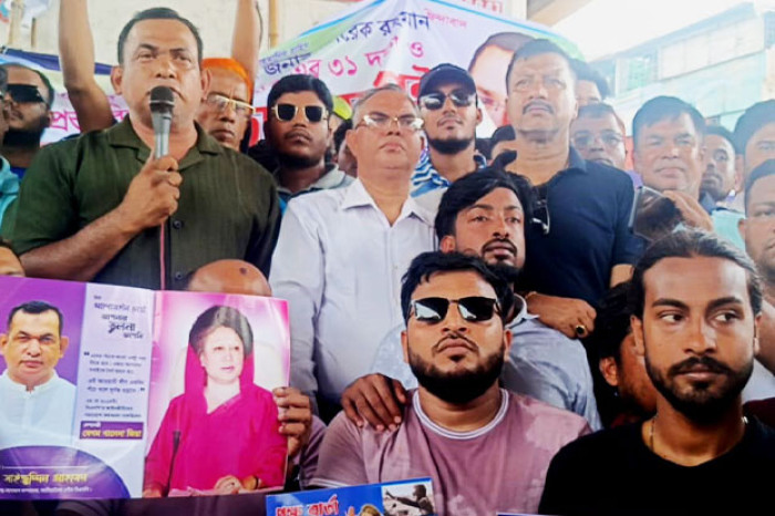 কালিয়াকৈরের সফিপুরে বিএনপির লিফলেট বিতরণ