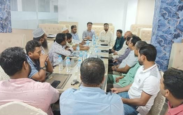 বরিশালে 'আহসান ফাউন্ডেশন’র চেয়ারম্যানের সাথে সাংবাদিকদের মতবিনিমিয় সভা