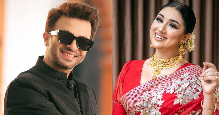 ‘মাই কিং’ লিখে শাকিবকে শুভেচ্ছা অপুর