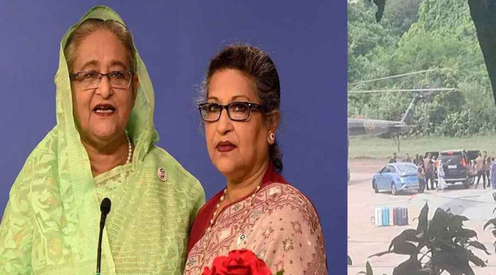 পদত্যাগ করাতে হাসিনার পা ধরেছিলেন রেহানা