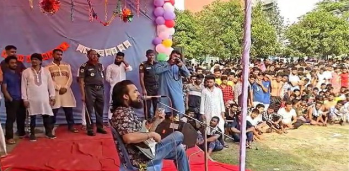 কারাগারে গান গাইলেন আলোচিত গায়ক নোবেল