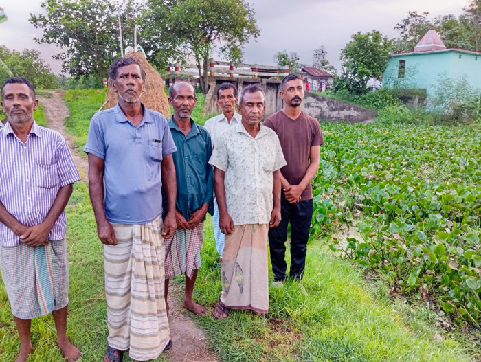 বাগেরহাটের চিতলমারী রায়গ্রাম বাঁশতলা স্লুইসগেট এলাকা