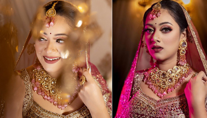 কনে সেজে চমক দিলেন দীঘি, নেটিজেনদের মাঝে বিয়ের গুঞ্জন!