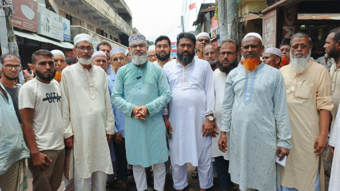 পিরোজপুরে গণসংযোগ করলেন মাসুদ সাঈদী