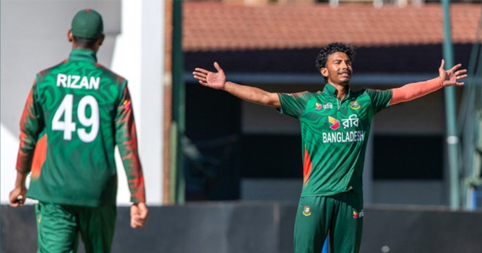 ত্রিদেশীয় সিরিজে জিম্বাবুয়েকে আবারও উড়িয়ে দিল বাংলাদেশ যুবারা