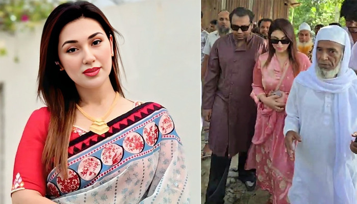 ওমরাহ করে ফিরেছেন রইস উদ্দিন, সাক্ষাৎ করতে গেলেন অপু বিশ্বাস