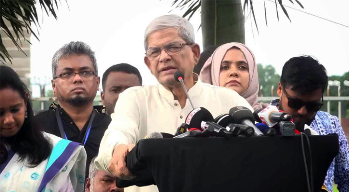 শেখ হাসিনা দেশ ছাড়লেও শয়তানি বন্ধ হয়নি : মির্জা ফখরুল