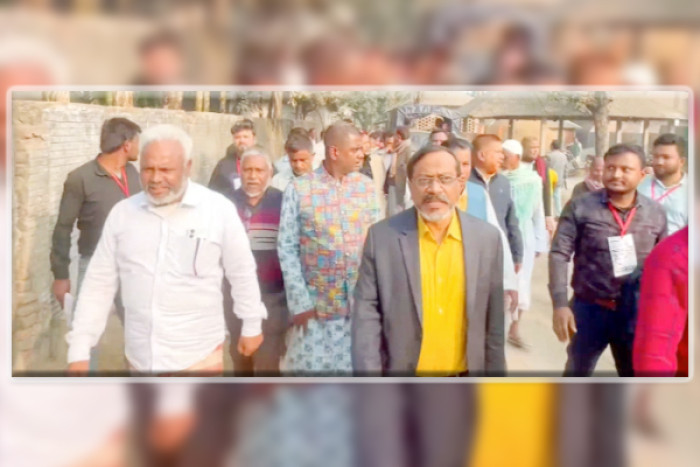 জাপা প্রার্থী সিদ্দিকুলের নির্বাচনী প্রচারণায় সক্রিয় আ.লীগ নেতা