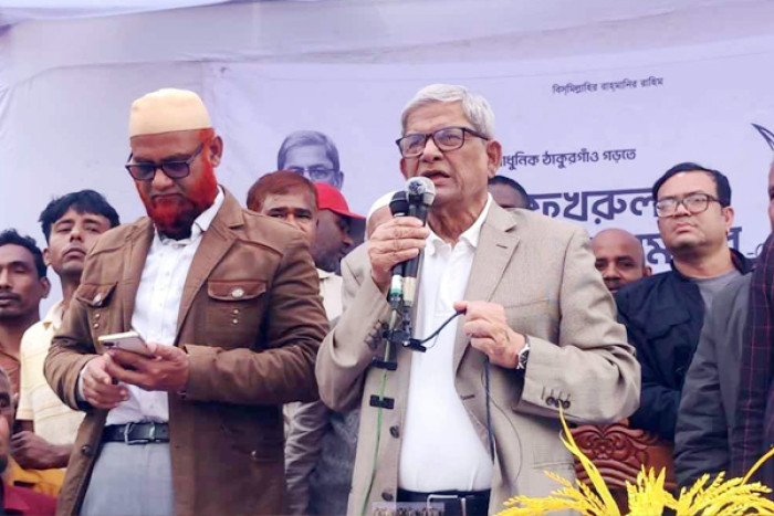 তারেক রহমানের মধ্যে মানুষ নতুন আশার আলো দেখছে: মির্জা ফখরুল