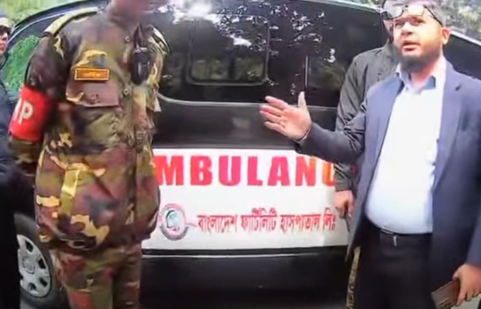 সেনাসদস্যদের সঙ্গে বাকবিতণ্ডায় জামায়াত প্রার্থী স ম খালিদুজ্জামান