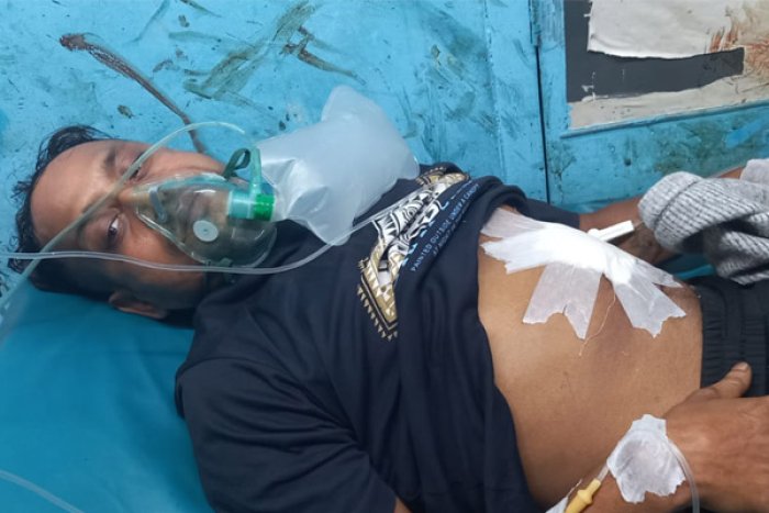 খুলনা মহানগরীর লবনচরায় যুবক গুলিবিদ্ধ