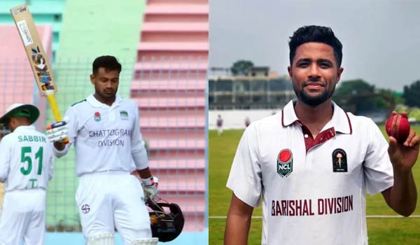 রুয়েলের ৫ উইকেট, জয়ের সেঞ্চুরি, ফলো অনে বরিশাল